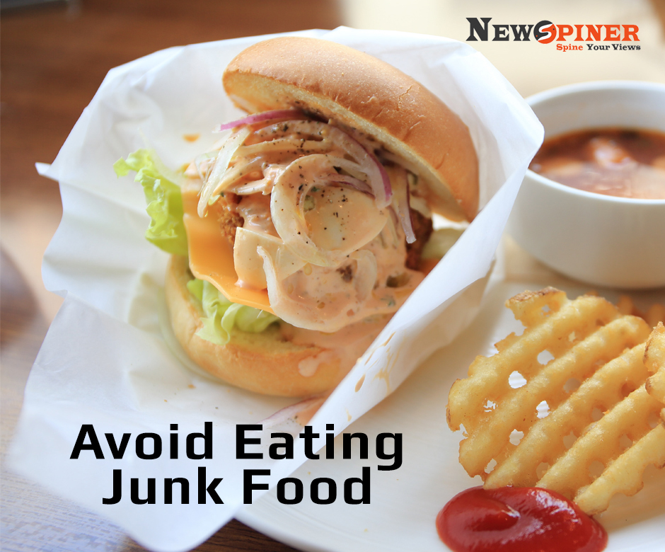 Avoid Eating junk food