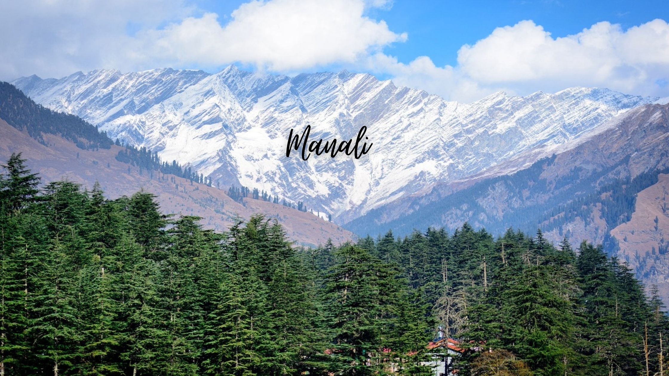 Manali - Snowy Honeymoon Destinations in India