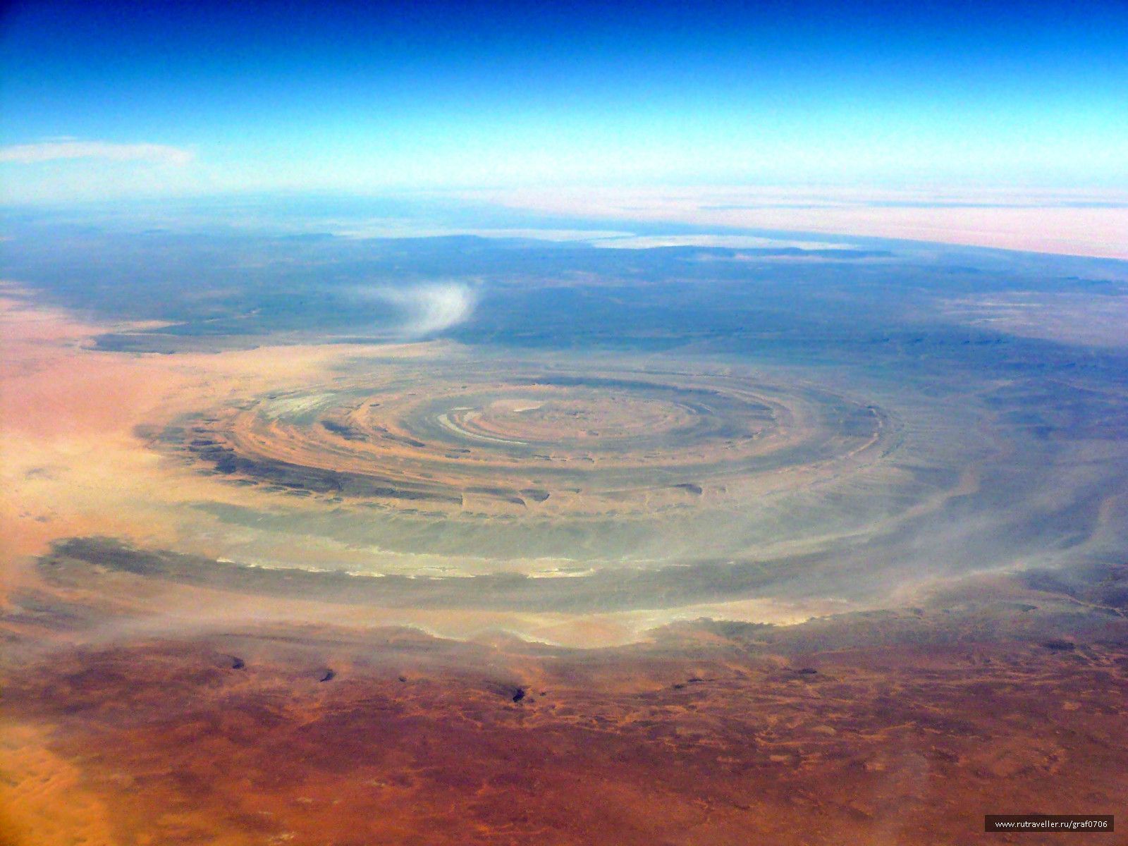 Richat Structure - Most mysterious places in the world