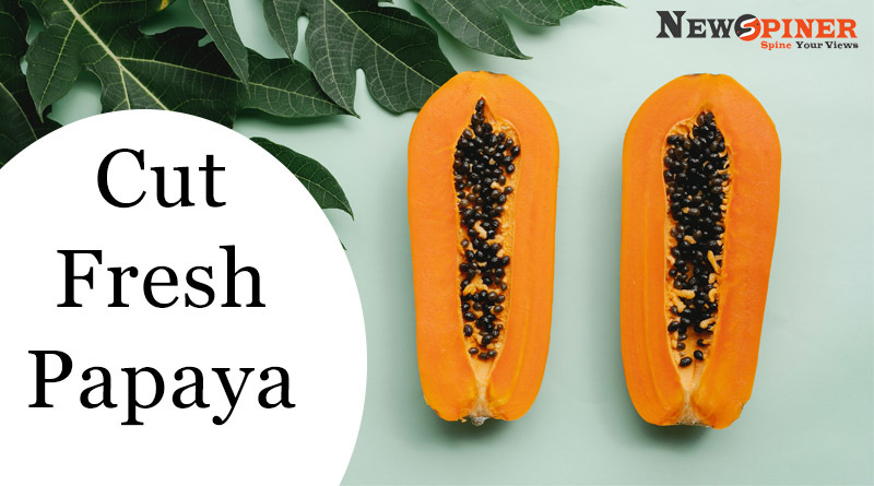 Cut fresh papaya - Home Remedies for Clear and Glowing Skin