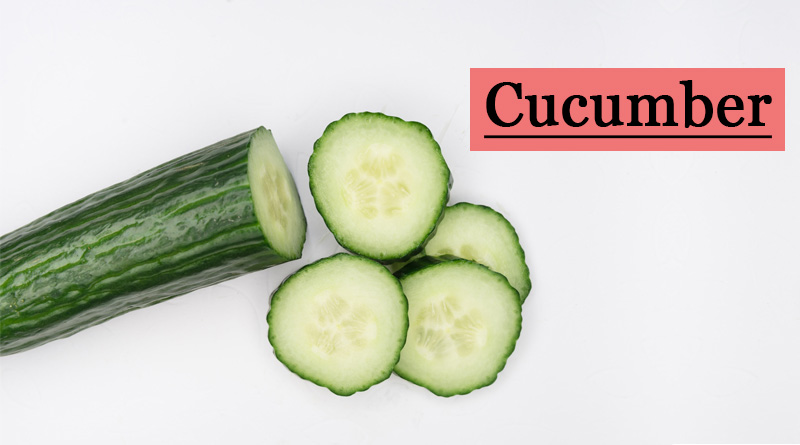 Cucumber - Monsoon fruits in india