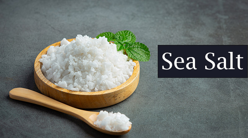 Sea Salt - Home Remedies for Acne Scars Overnight