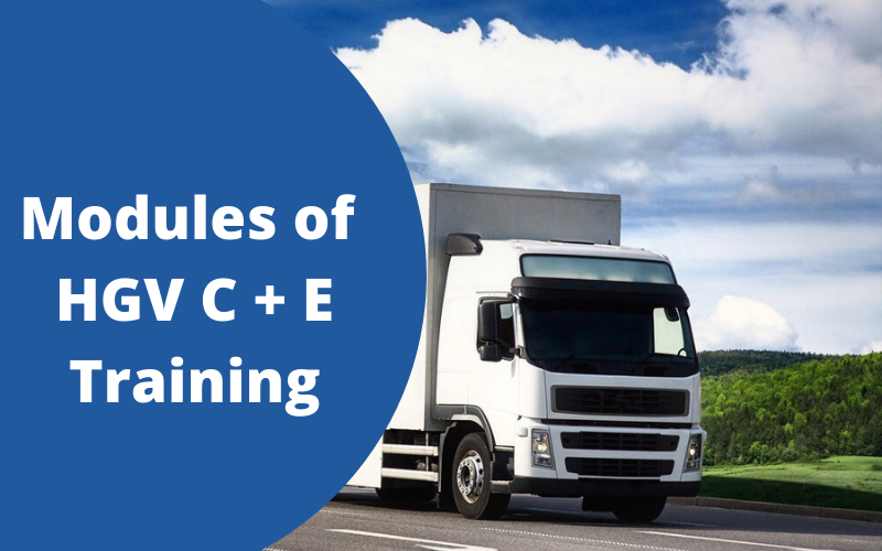 Modules of HGV C + E Training